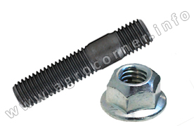 Stud, Silencer Exhaust Small