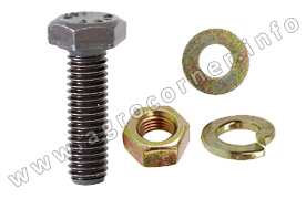 Bolt, Hand Throttle Rod