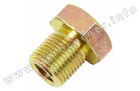 Drain Nut, Center Housing